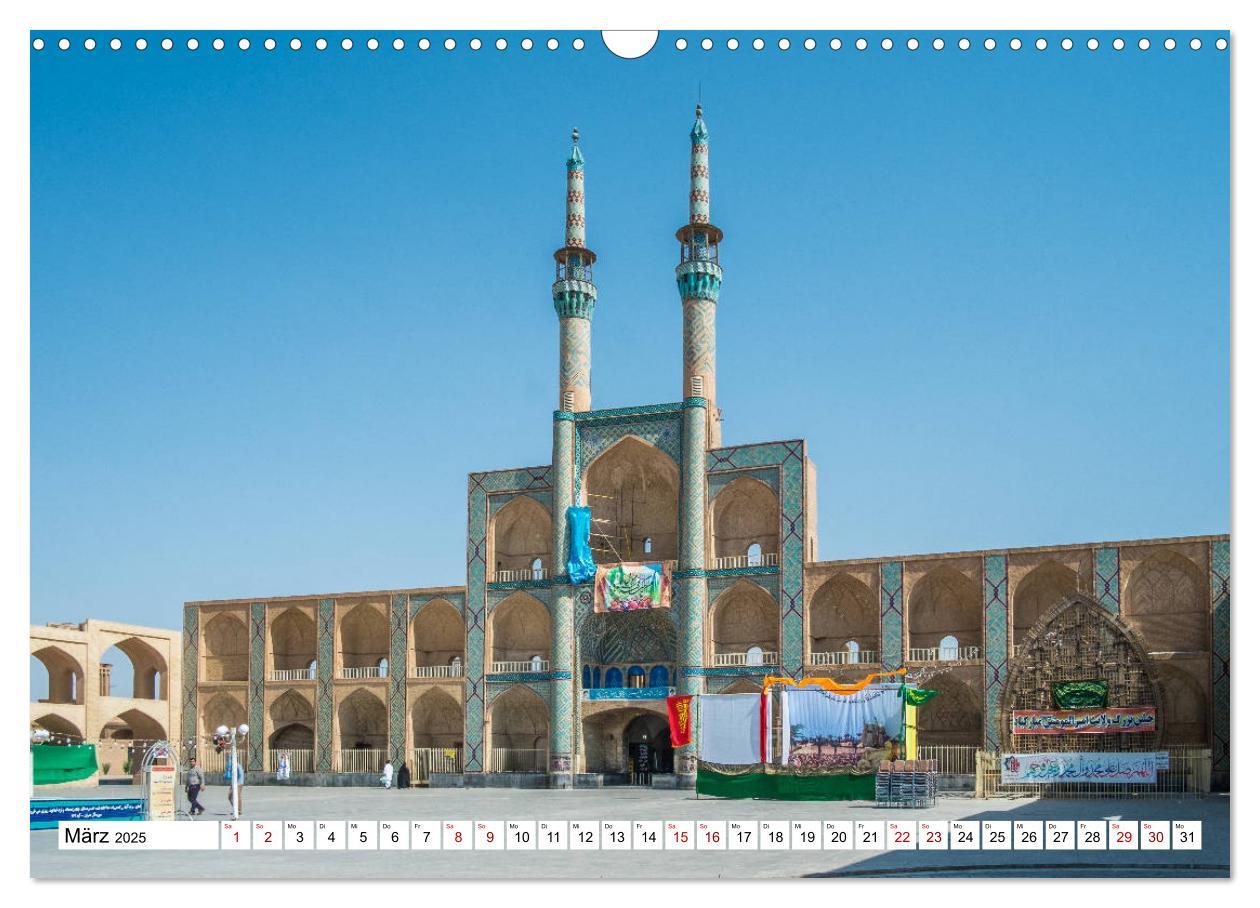 Bild: 9783435416813 | Städte des Irans - Yazd (Wandkalender 2025 DIN A3 quer), CALVENDO...