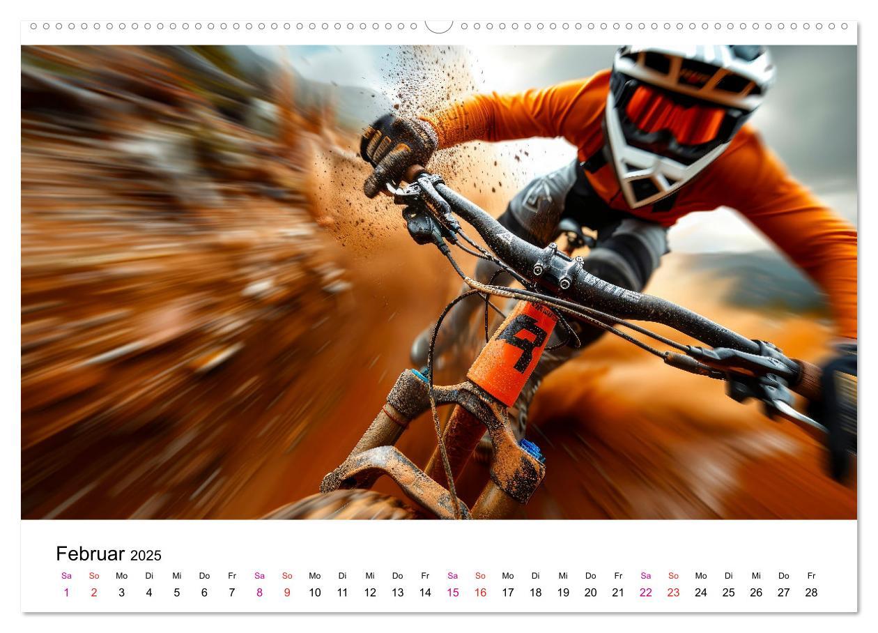 Bild: 9783457149911 | Mountainbike Erlebnisse (hochwertiger Premium Wandkalender 2025 DIN...