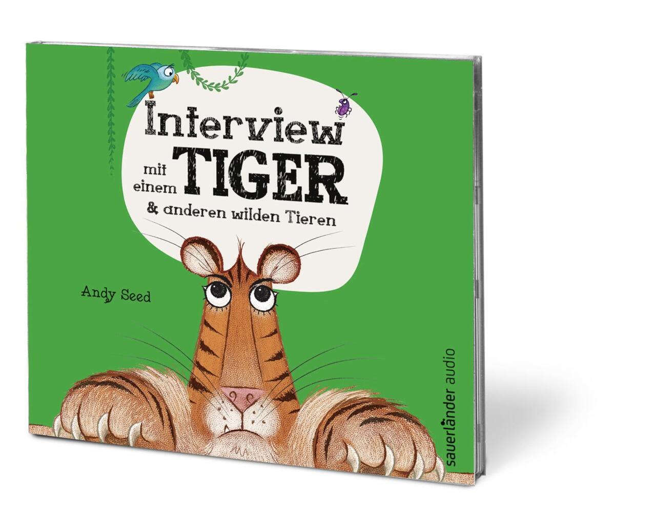 Bild: 9783839842607 | Interview mit einem Tiger, 1 Audio-CD | und anderen wilden Tieren | CD