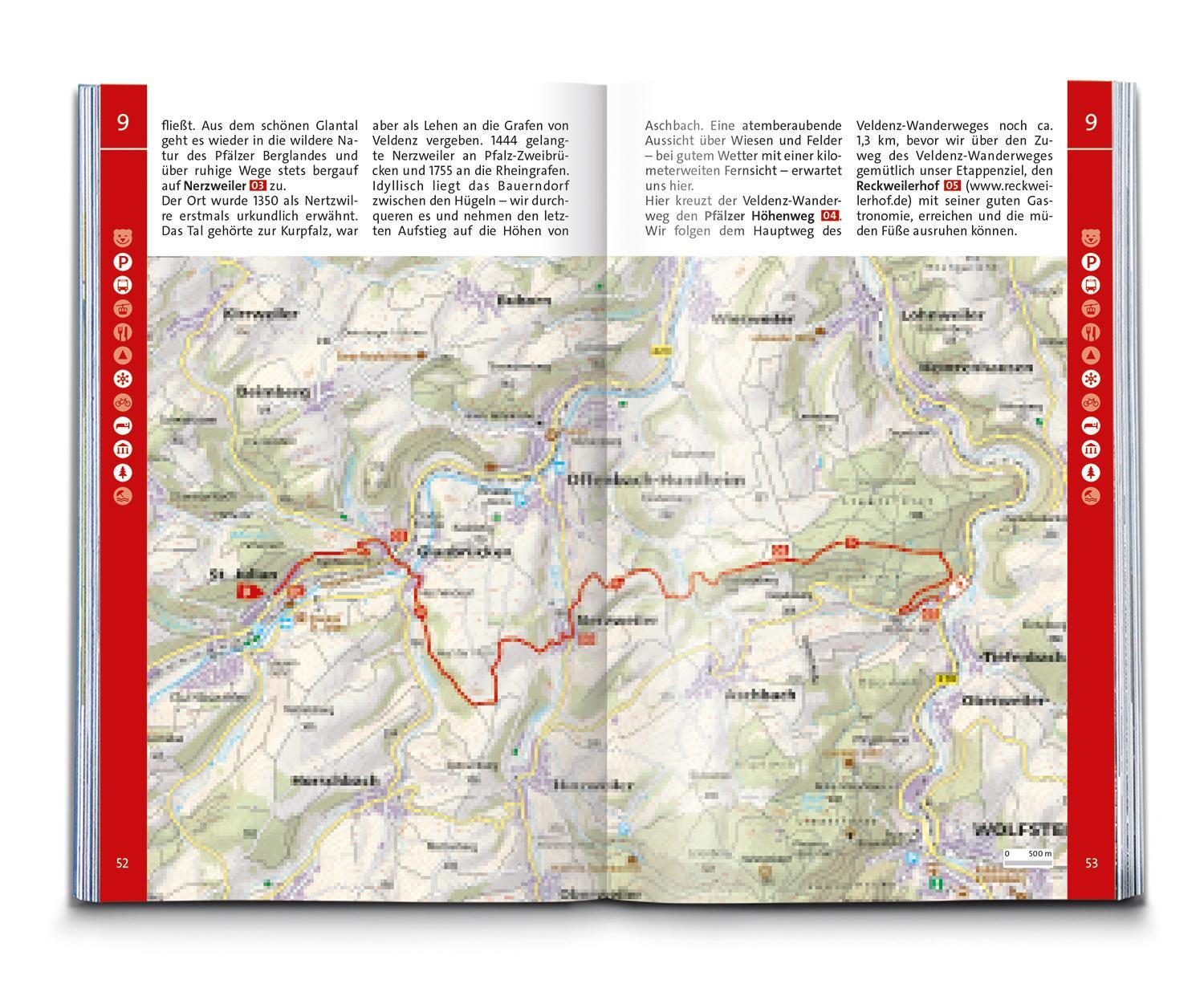 Bild: 9783991210344 | KOMPASS Wanderführer Nordpfälzer Bergland, Rheinhessen, 50 Touren