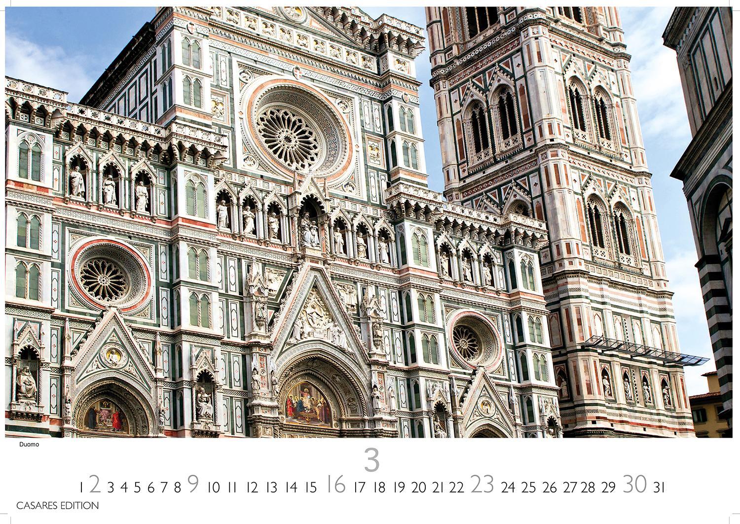 Bild: 9781835240038 | Florenz 2025 S 24x35 cm | Kalender | 14 S. | Deutsch | 2025