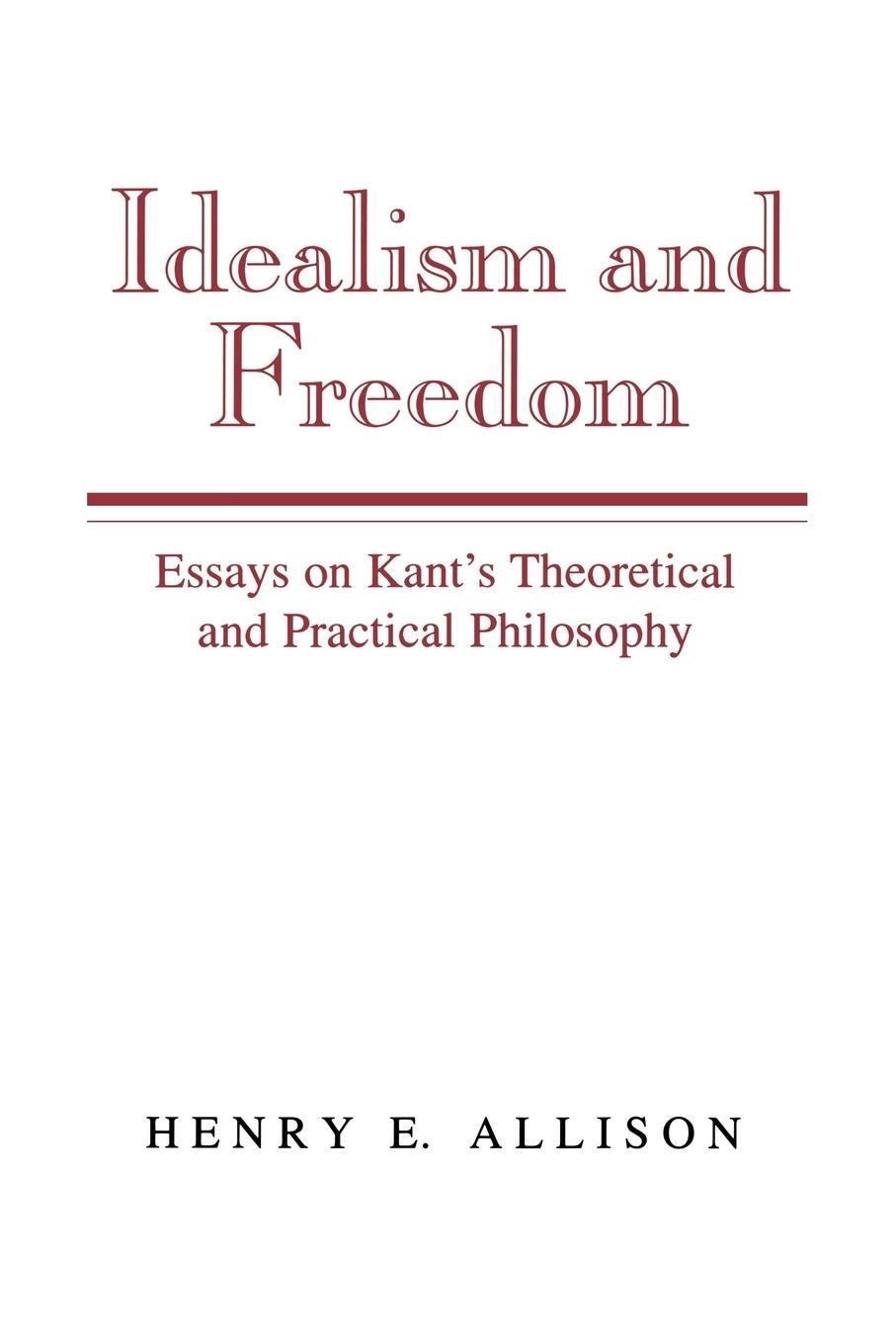 Cover: 9780521483377 | Idealism and Freedom | Henry E. Allison | Taschenbuch | Paperback