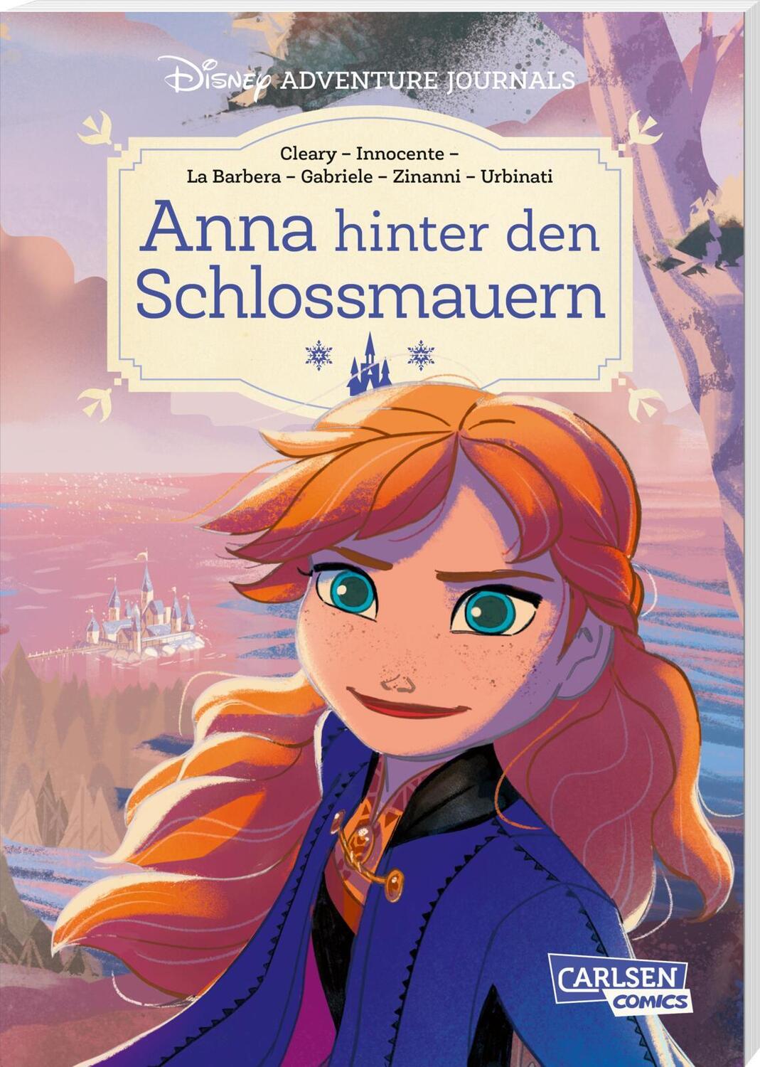 Cover: 9783551020420 | Disney Adventure Journals: Anna hinter den Schlossmauern | Taschenbuch