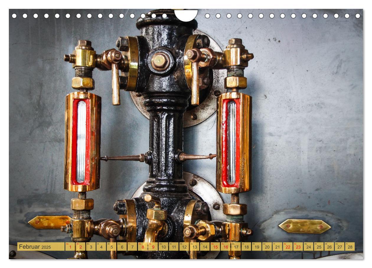 Bild: 9783435101030 | Dampfmaschinen - Technik (Wandkalender 2025 DIN A4 quer), CALVENDO...