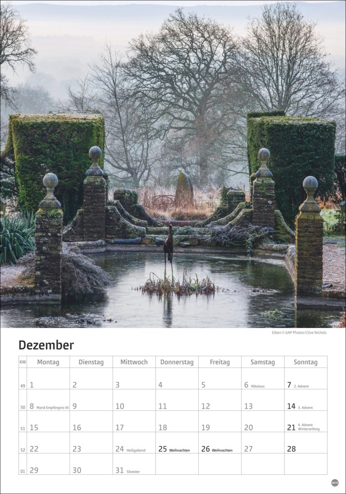 Bild: 9783756405572 | Gartenzauber Kalender 2025 | Kalender | Spiralbindung | 13 S. | 2025