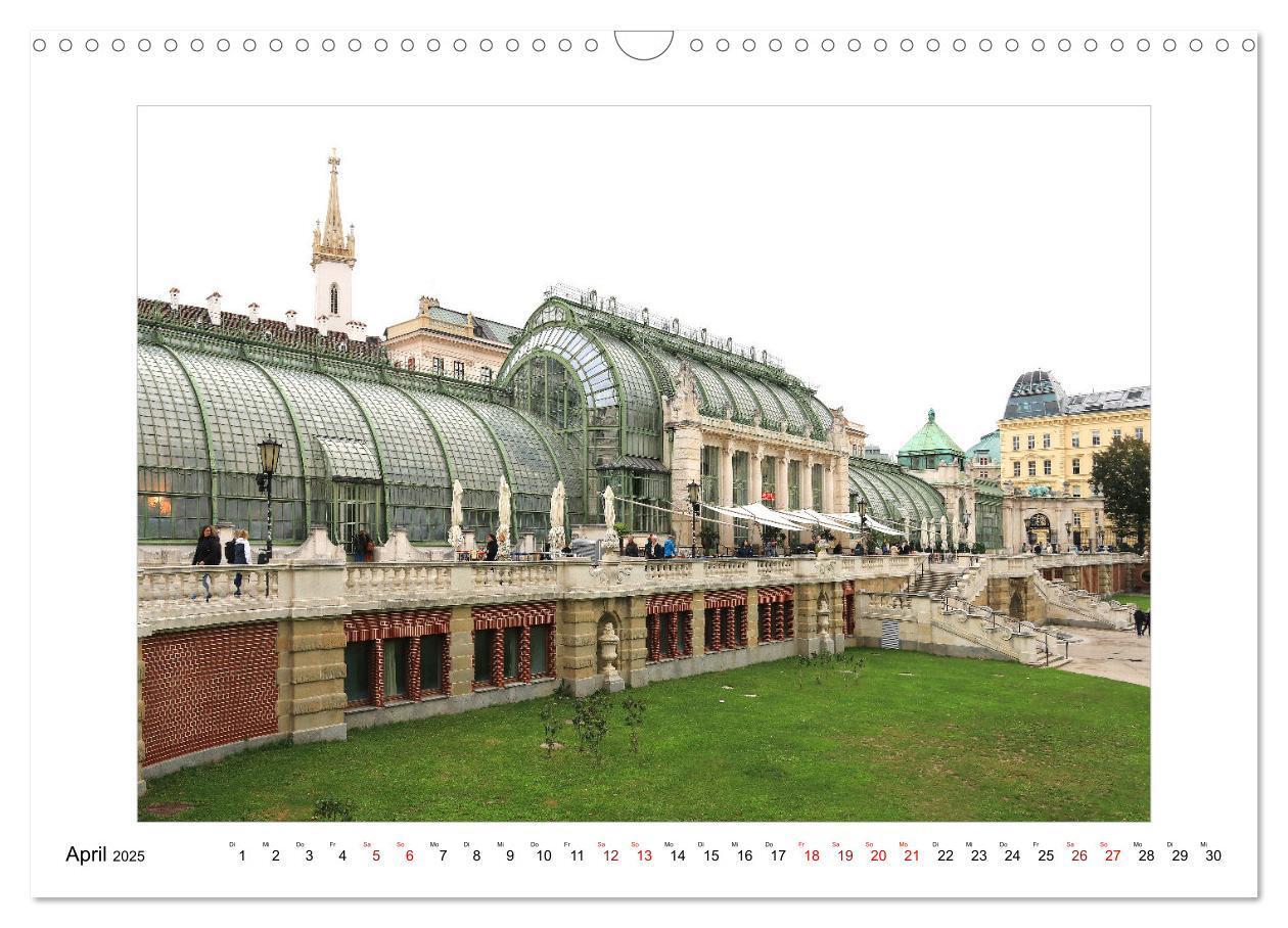 Bild: 9783457219799 | Bezauberndes Wien (Wandkalender 2025 DIN A3 quer), CALVENDO...