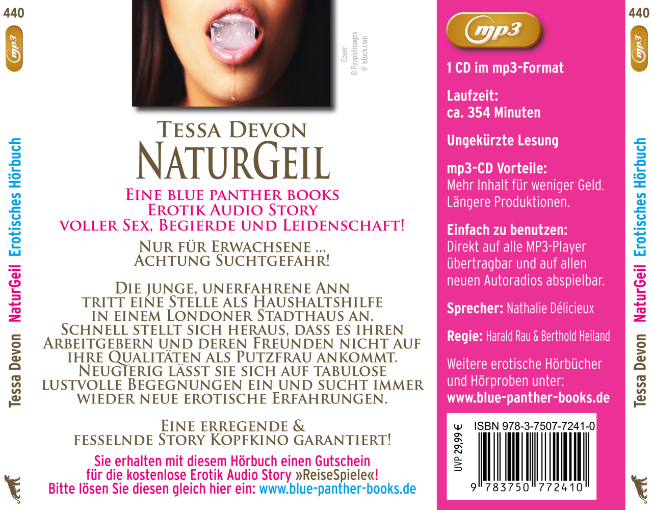 Bild: 9783750772410 | NaturGeil Erotik Audio Story Erotisches Hörbuch MP3CD, Audio-CD, MP3