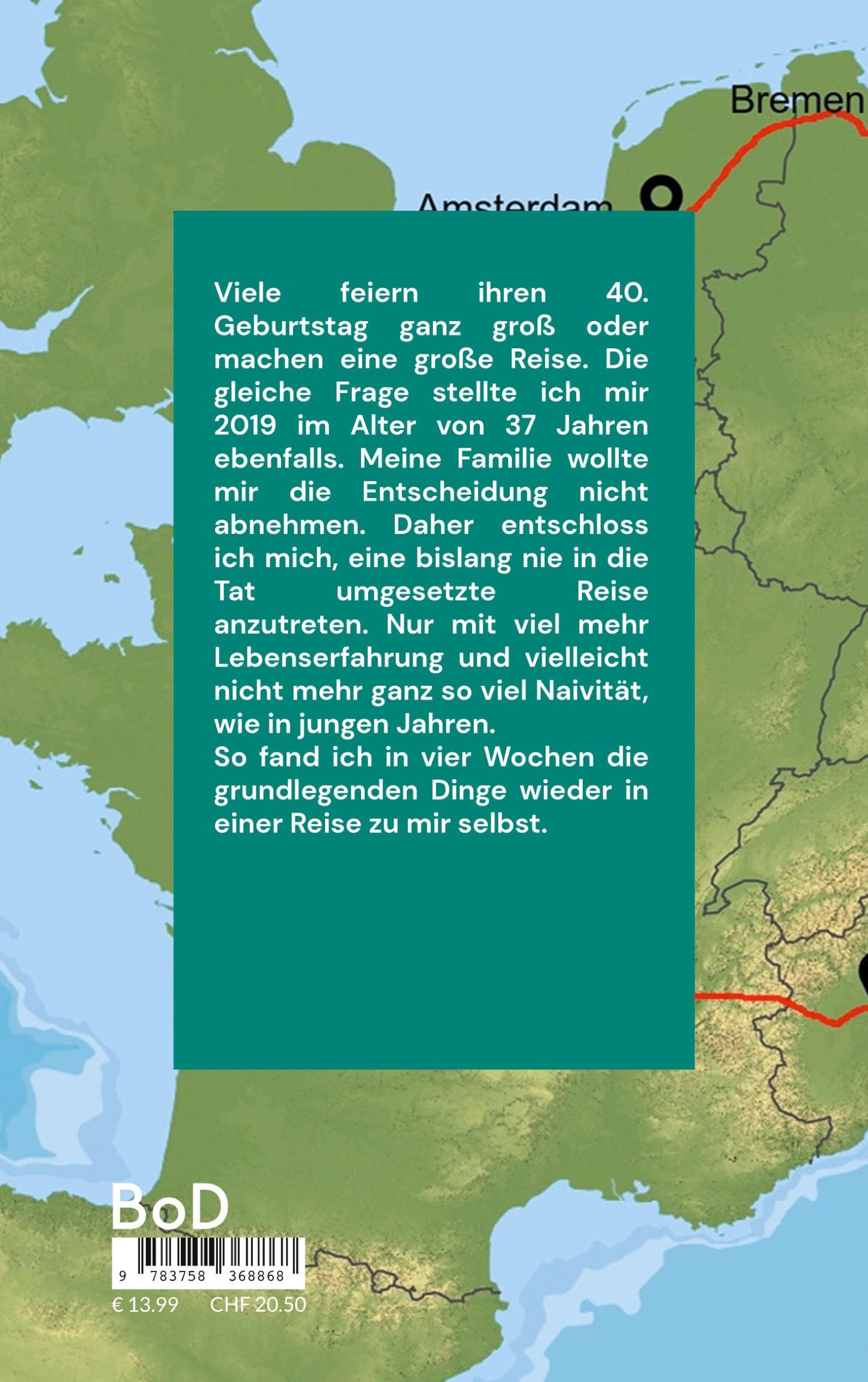 Rückseite: 9783758368868 | Meine persönliche Halbzeitpause | In vier Wochen zu mir selbst | Buch