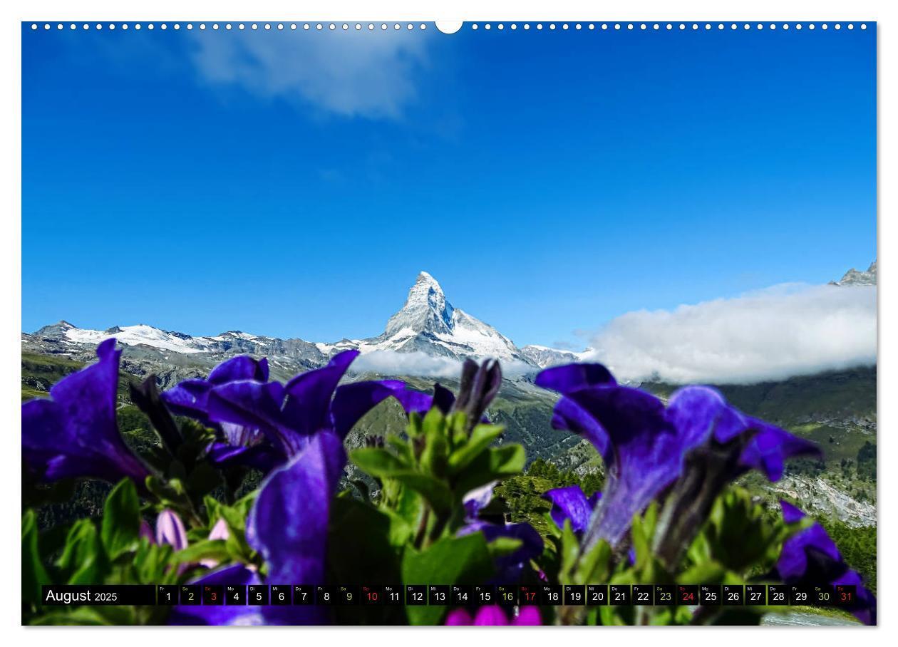 Bild: 9783435211128 | Und ewig lockt das Matterhorn (hochwertiger Premium Wandkalender...