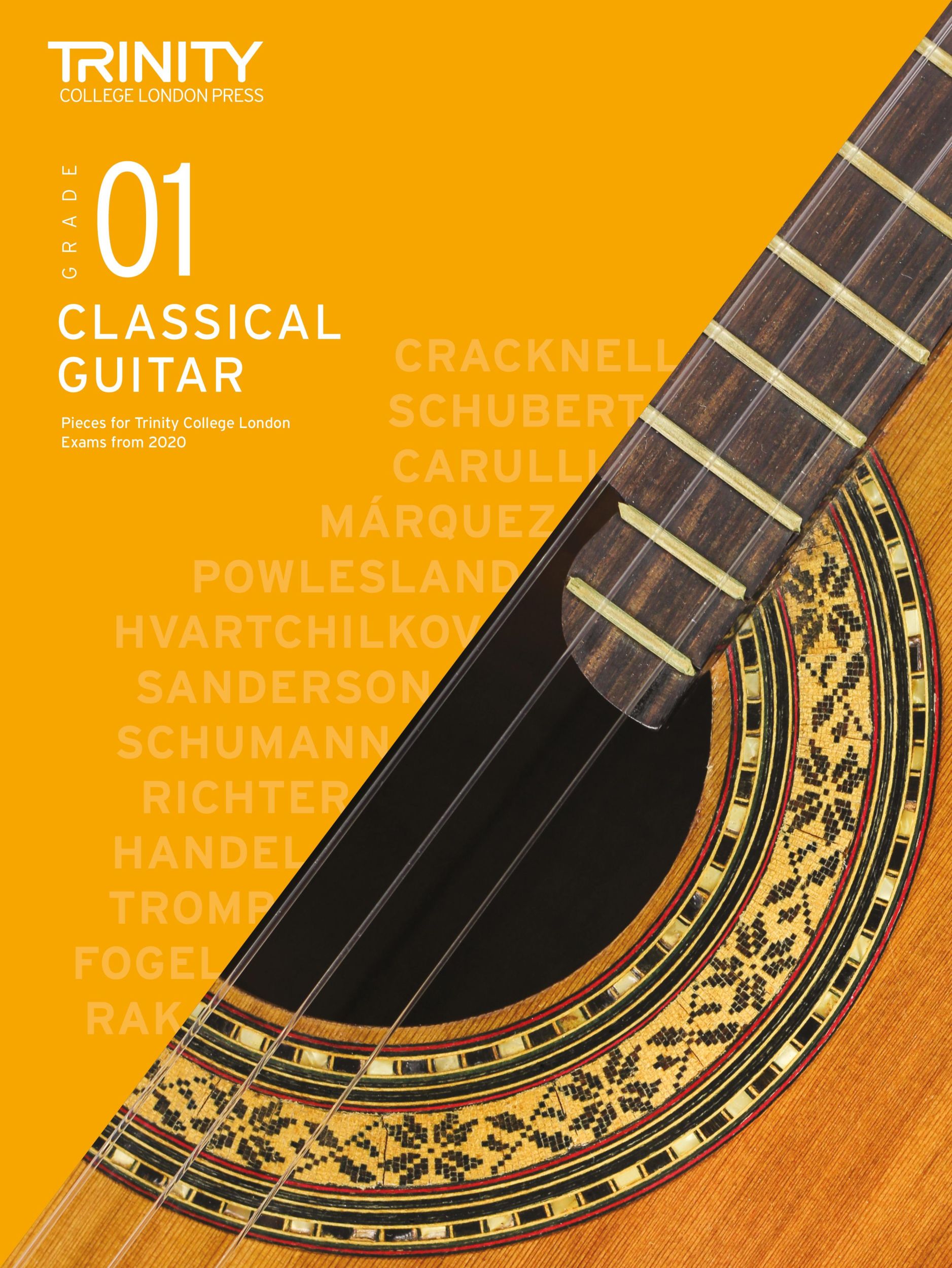 Cover: 9780857368317 | Trinity College London Classical Guitar Exam Pieces From 2020: Grade 1