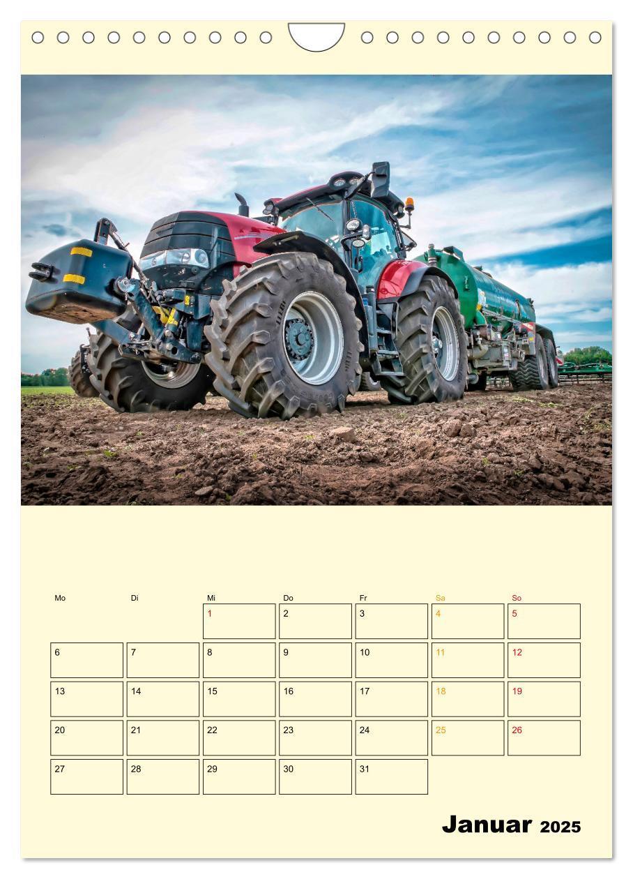 Bild: 9783435903757 | Traktor Giganten (Wandkalender 2025 DIN A4 hoch), CALVENDO...