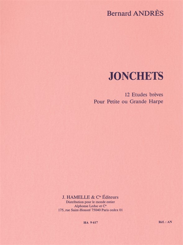 Cover: 9790230796170 | Jonchets | 12 Etudes Breves | Andres | Buch | Alphonse Leduc