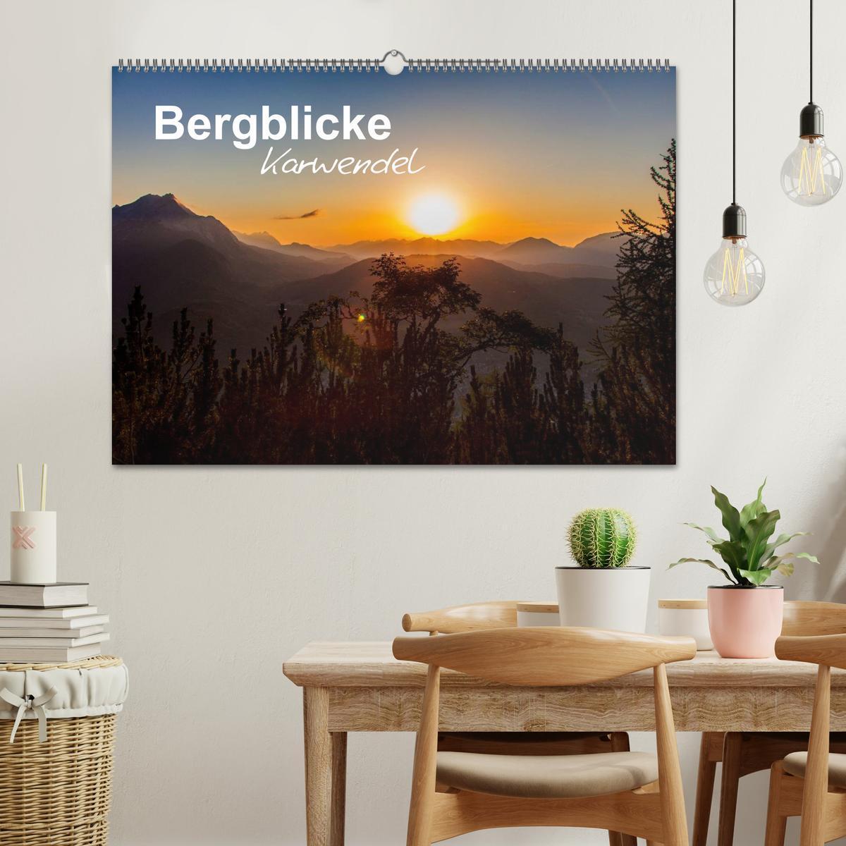 Bild: 9783435612857 | Bergblicke - Karwendel (Wandkalender 2025 DIN A2 quer), CALVENDO...