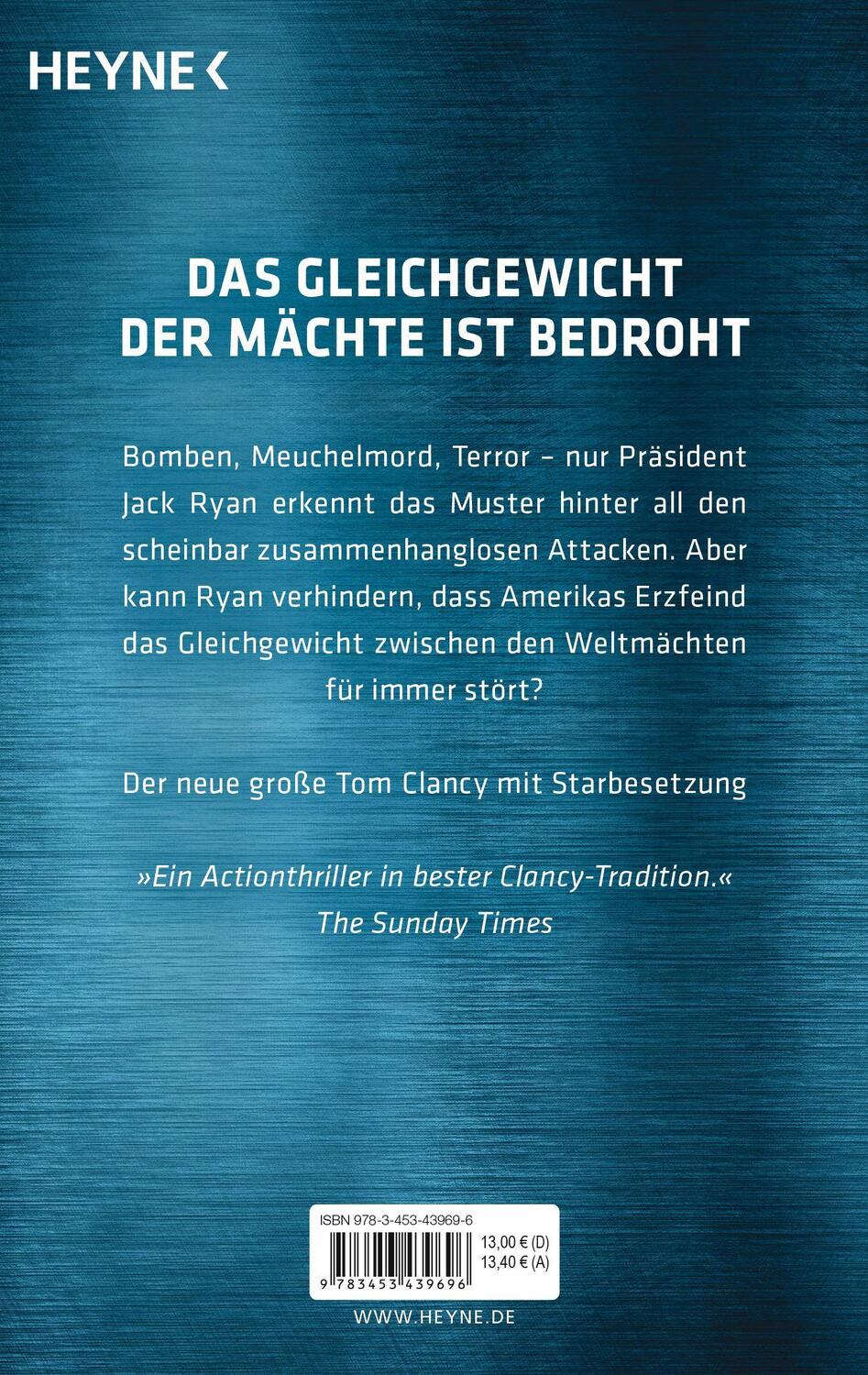 Bild: 9783453439696 | Die Macht des Präsidenten | Thriller | Tom Clancy (u. a.) | Buch