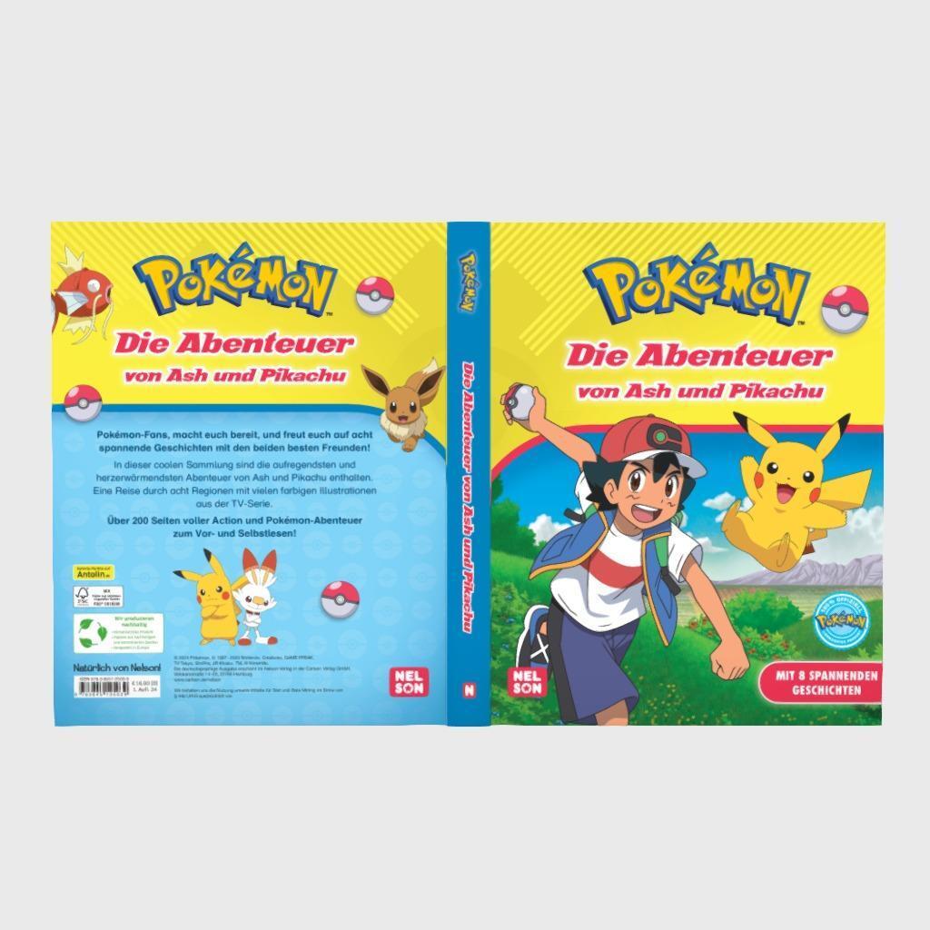 Bild: 9783845125039 | Pokémon Lesebuch: Die Abenteuer von Ash und Pikachu | Buch | Pokémon