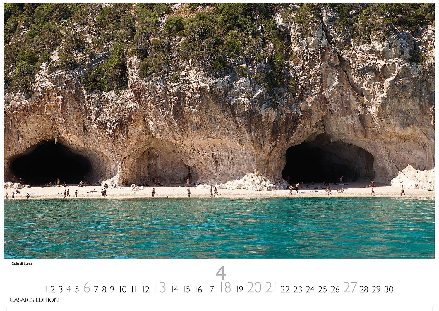 Bild: 9781835240120 | Sardinien 2025 L 35x50cm | Kalender | 14 S. | Deutsch | 2025