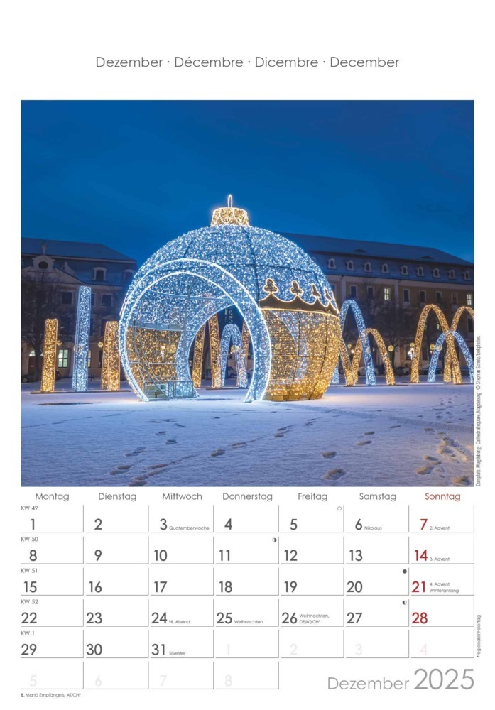 Bild: 4251732343187 | Alpha Edition - Sachsen-Anhalt 2025 Bildkalender, 23,7x34cm,...