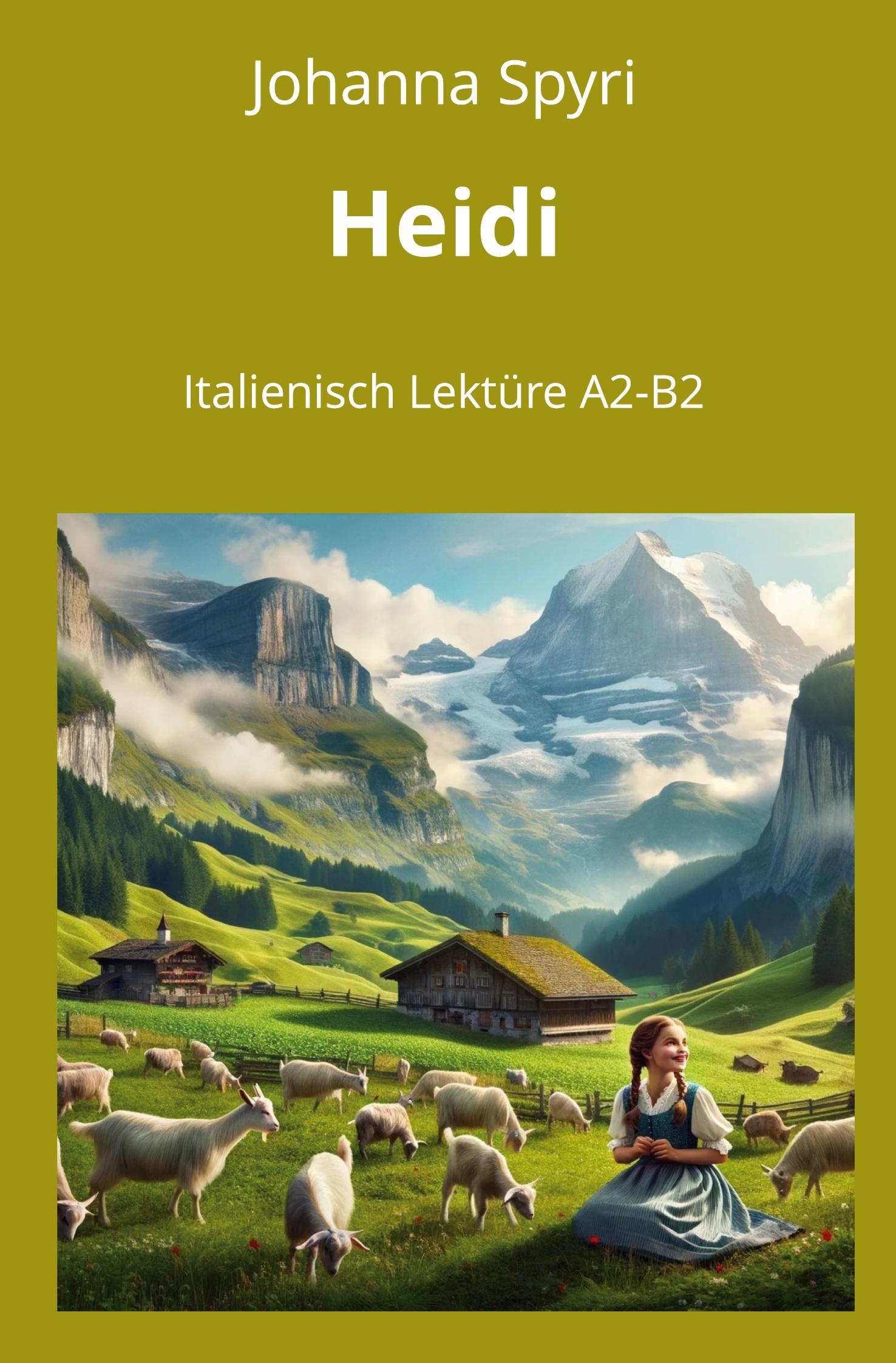 Cover: 9783759250148 | Heidi: Italienisch Lektüre A2 - B2 | Johanna Spyri | Taschenbuch