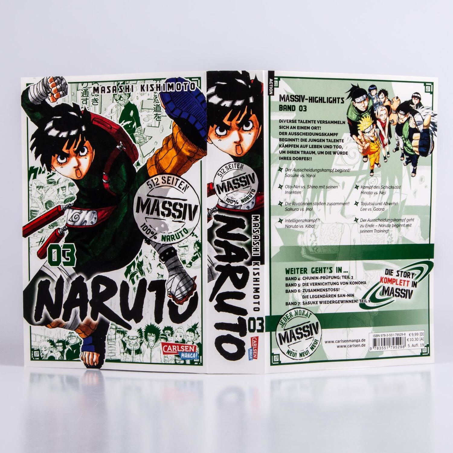 Bild: 9783551795298 | NARUTO Massiv 3 | Masashi Kishimoto | Taschenbuch | NARUTO Massiv