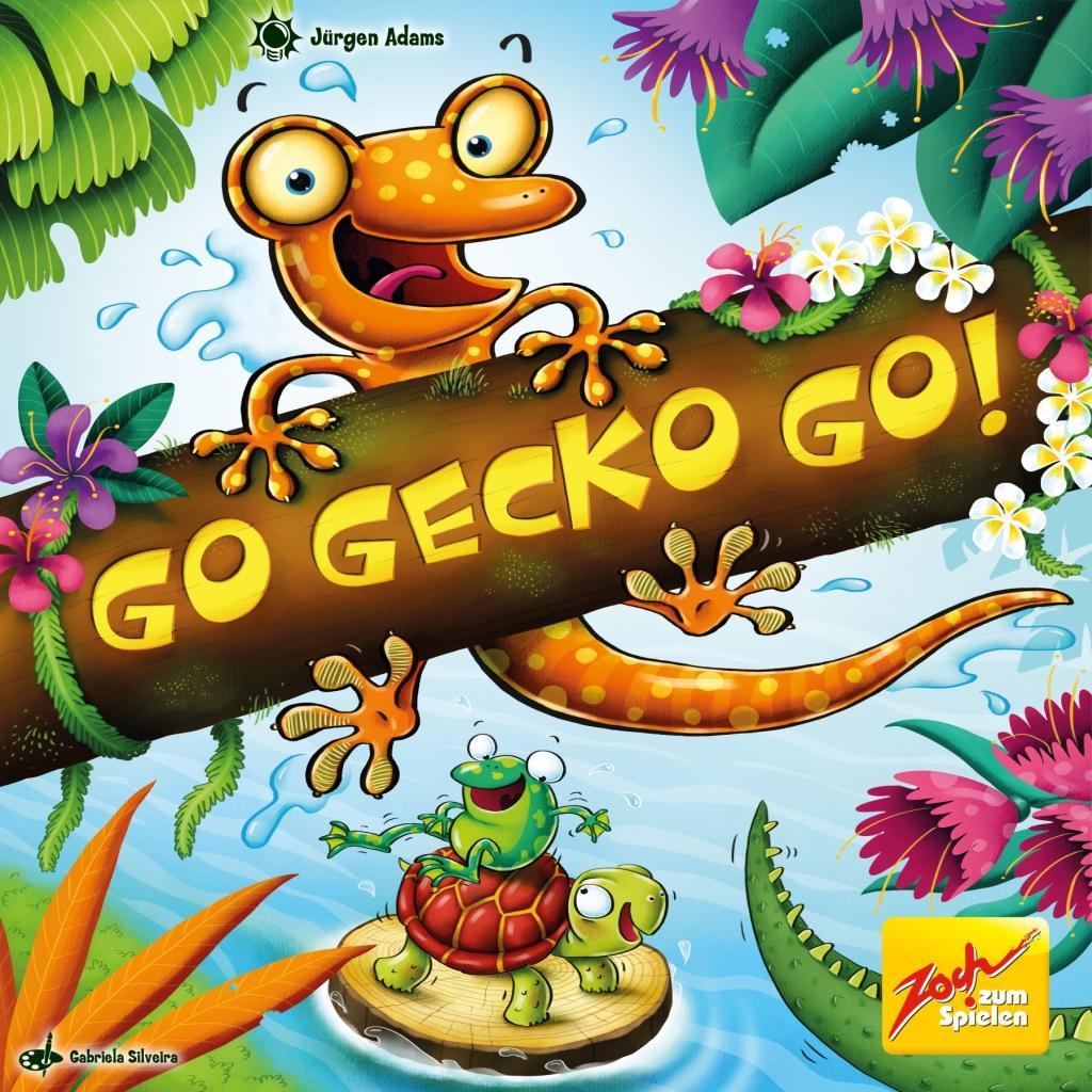 Cover: 4015682051291 | Go Gecko Go | Jürgen Adams | Spiel | 601105129 | Deutsch | 2019 | Zoch