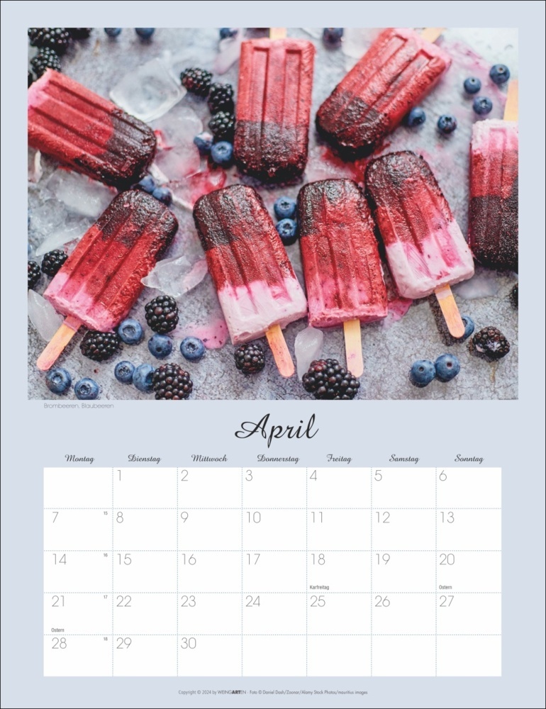 Bild: 9783839901465 | Beeren Kalender 2025 | Kalender | Spiralbindung | 14 S. | Deutsch