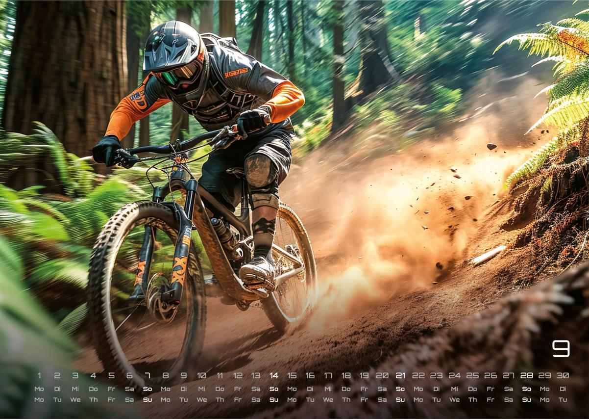 Bild: 9783986734138 | MTB Mountainbike - 2025 - Kalender DIN A3 | GP-Fever. de | Kalender