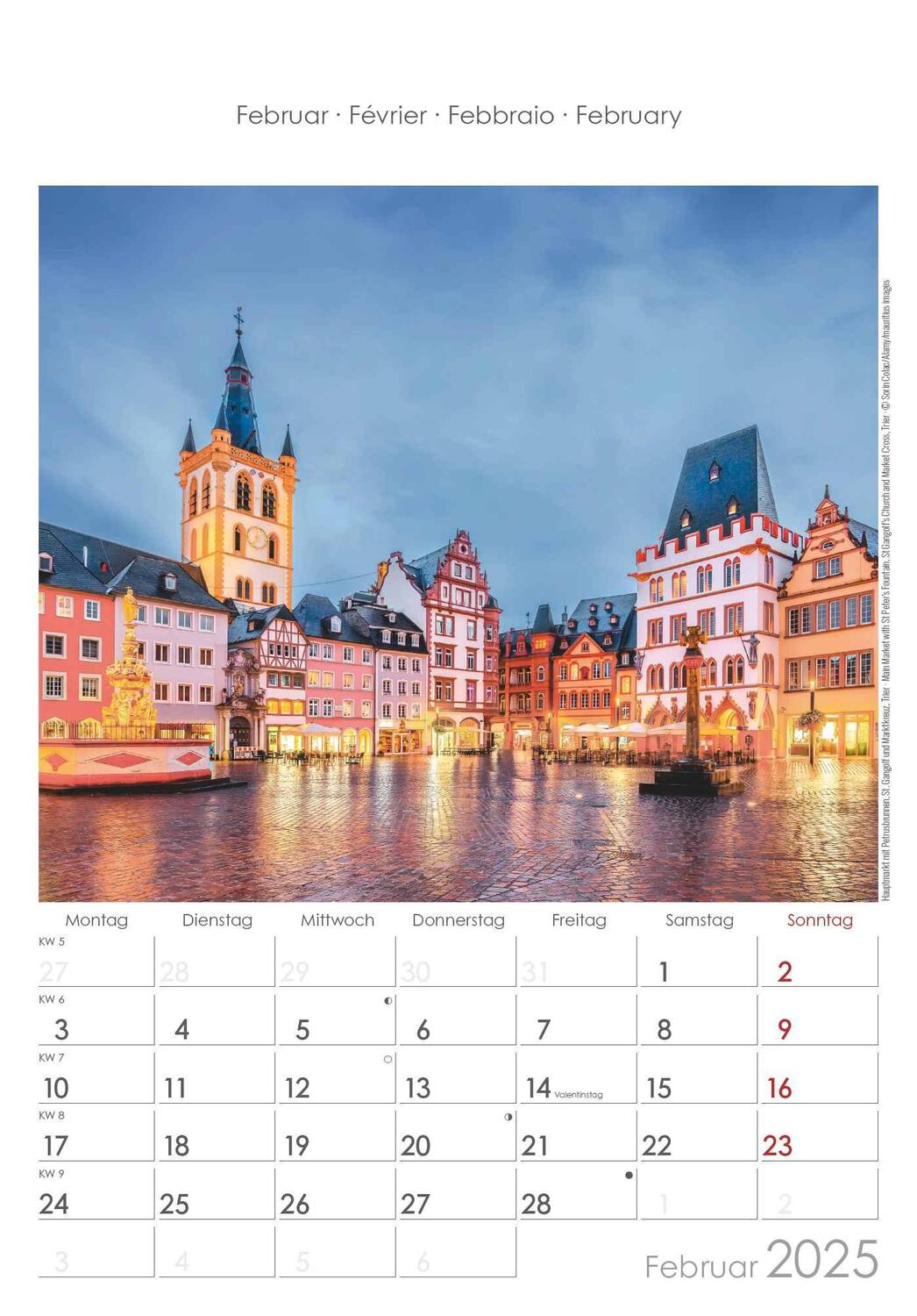 Bild: 4251732343200 | Rheinland-Pfalz 2025 - Bild-Kalender 23,7x34 cm - Regional-Kalender...