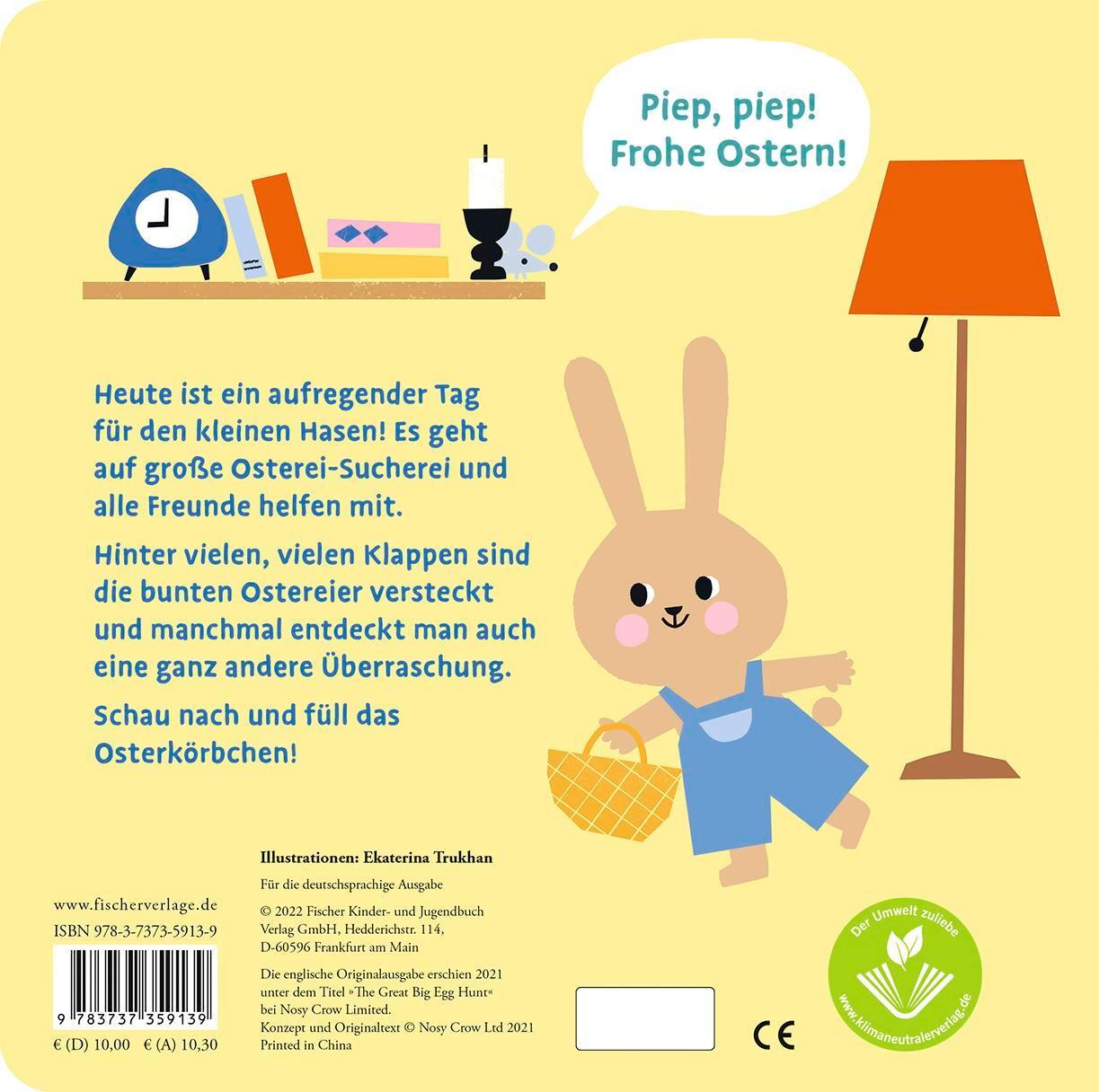 Rückseite: 9783737359139 | Such mit uns die Ostereier, kleiner Hase! | Ekaterina Trukhan | Buch