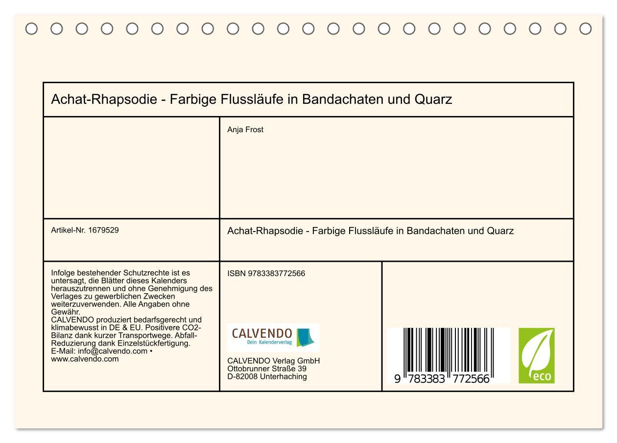 Bild: 9783383772566 | Achat-Rhapsodie - Farbige Flussläufe in Bandachaten und Quarz...