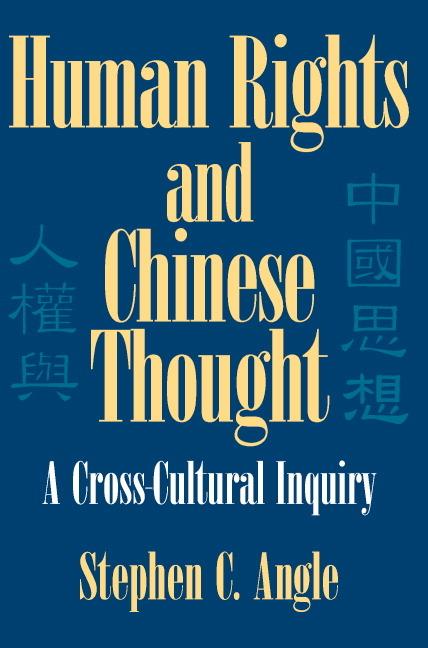 Cover: 9780521007528 | Human Rights and Chinese Thought | A Cross-Cultural Inquiry | Angle