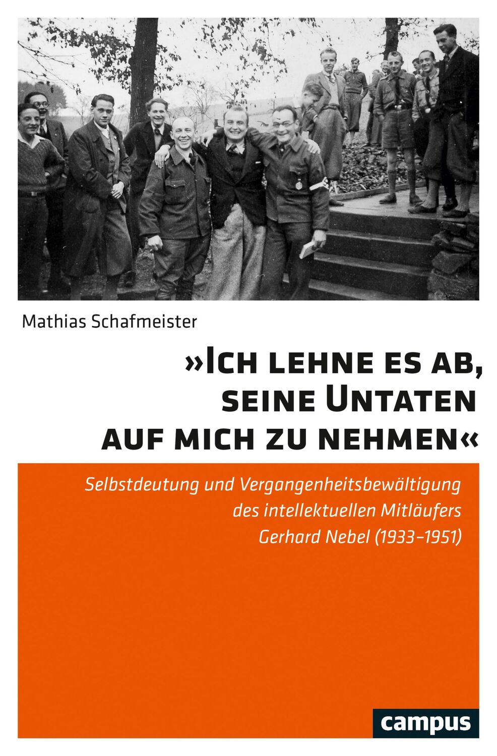 Cover: 9783593512242 | 'Ich lehne es ab, seine Untaten auf mich zu nehmen' | Schafmeister