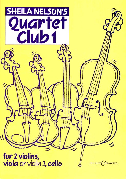 Cover: 9790060089978 | Quartet Club 1 | Sheila Mary Nelson | Partitur + Stimmen