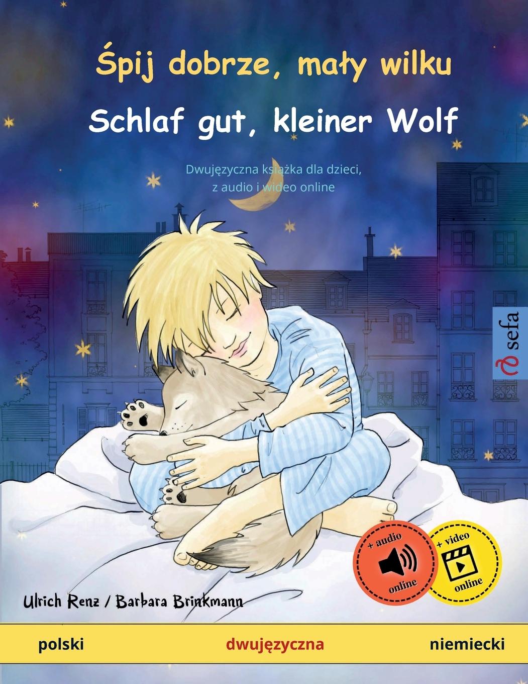 Cover: 9783739916996 | ¿pij dobrze, ma¿y wilku - Schlaf gut, kleiner Wolf (polski -...