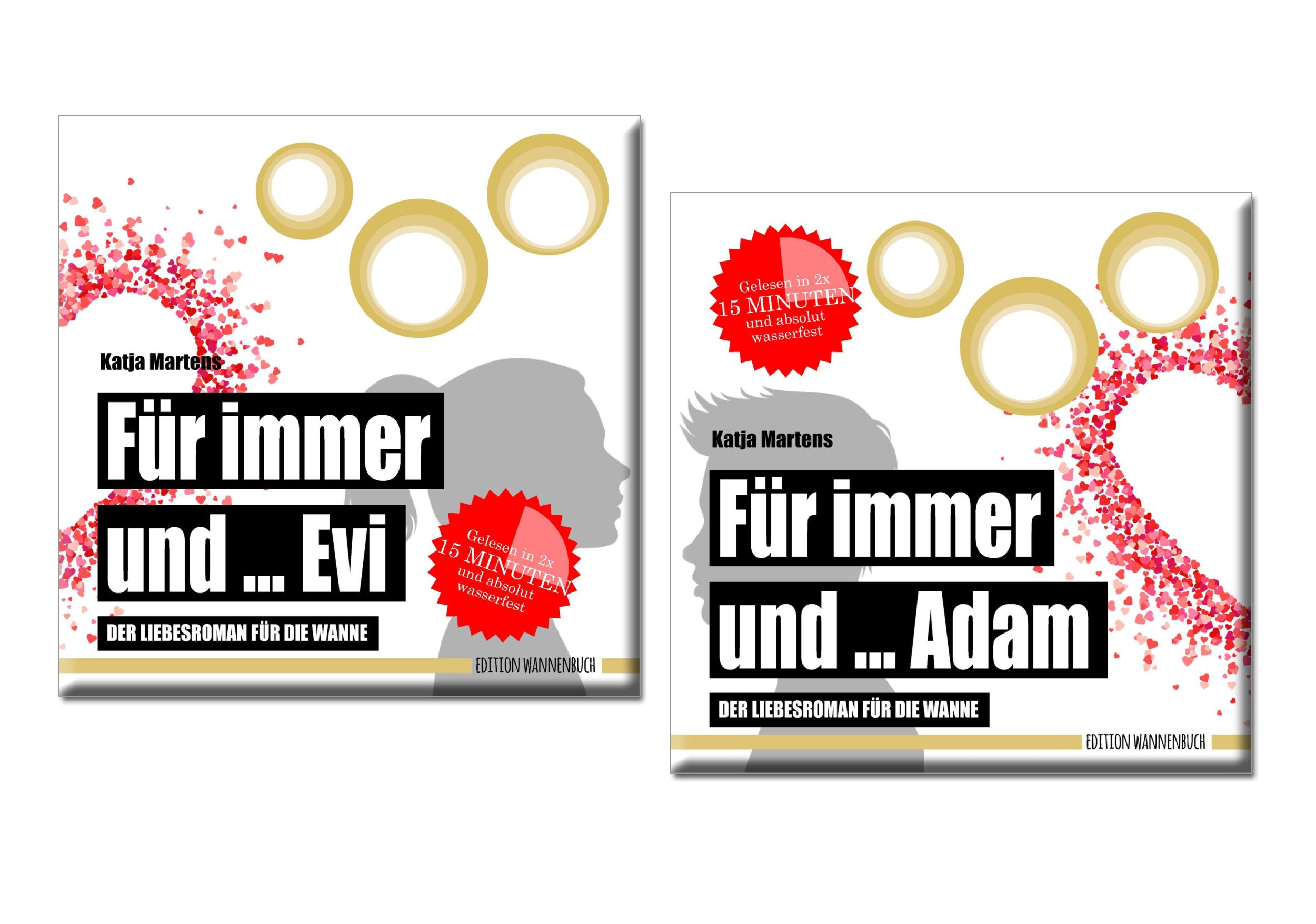 Bild: 9783947409075 | Für immer und ... Adam / Für immer und ... Evi | Katja Martens | Buch