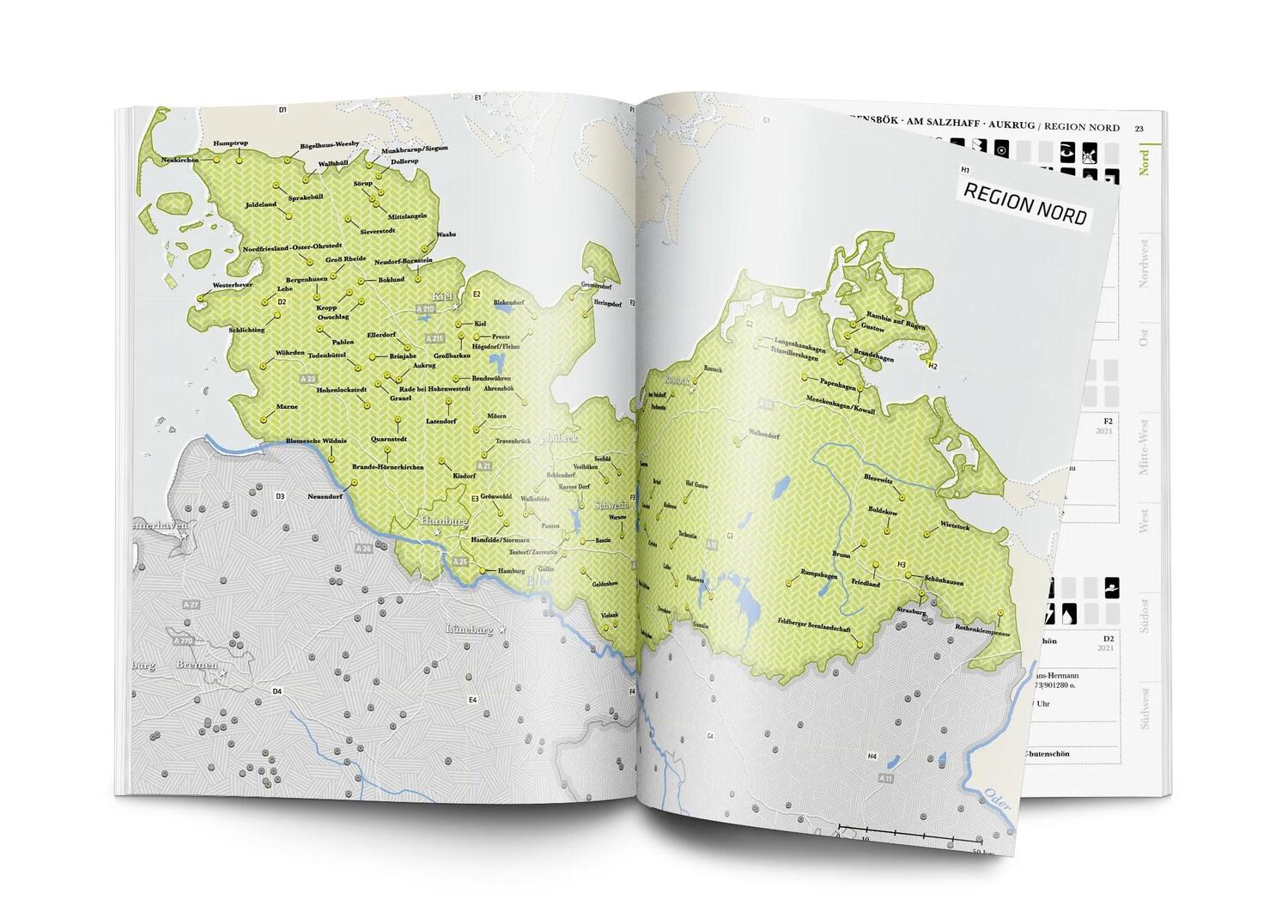 Bild: 9783982083483 | Landvergnügen Deutschland | Der andere Stellplatzführer Saison 2024