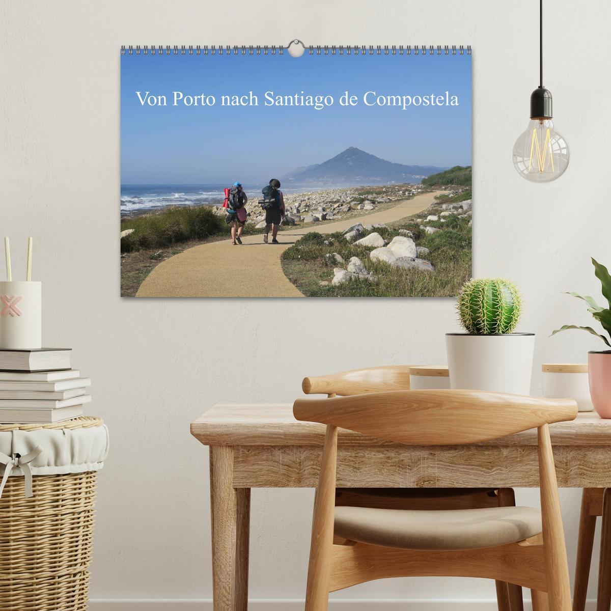 Bild: 9783435156153 | Von Porto nach Santiago de Compostela (Wandkalender 2025 DIN A3...