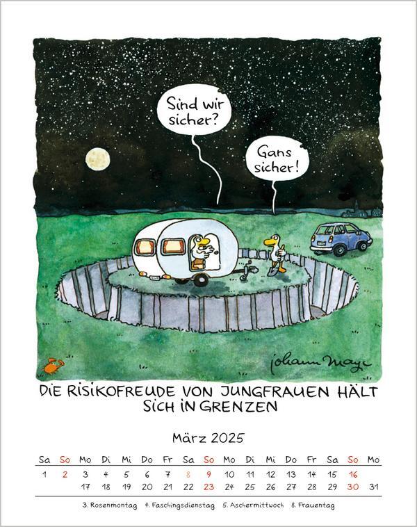 Bild: 9783731876670 | Jungfrau 2025 | Verlag Korsch | Kalender | Spiralbindung | 13 S.