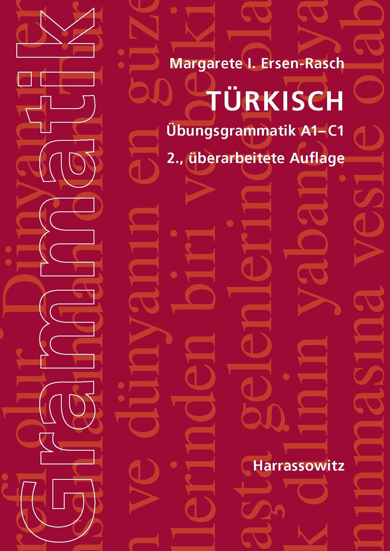 Cover: 9783447068260 | Türkisch Übungsgrammatik A1-C1 | Margarete I. Ersen-Rasch | Buch | XVI