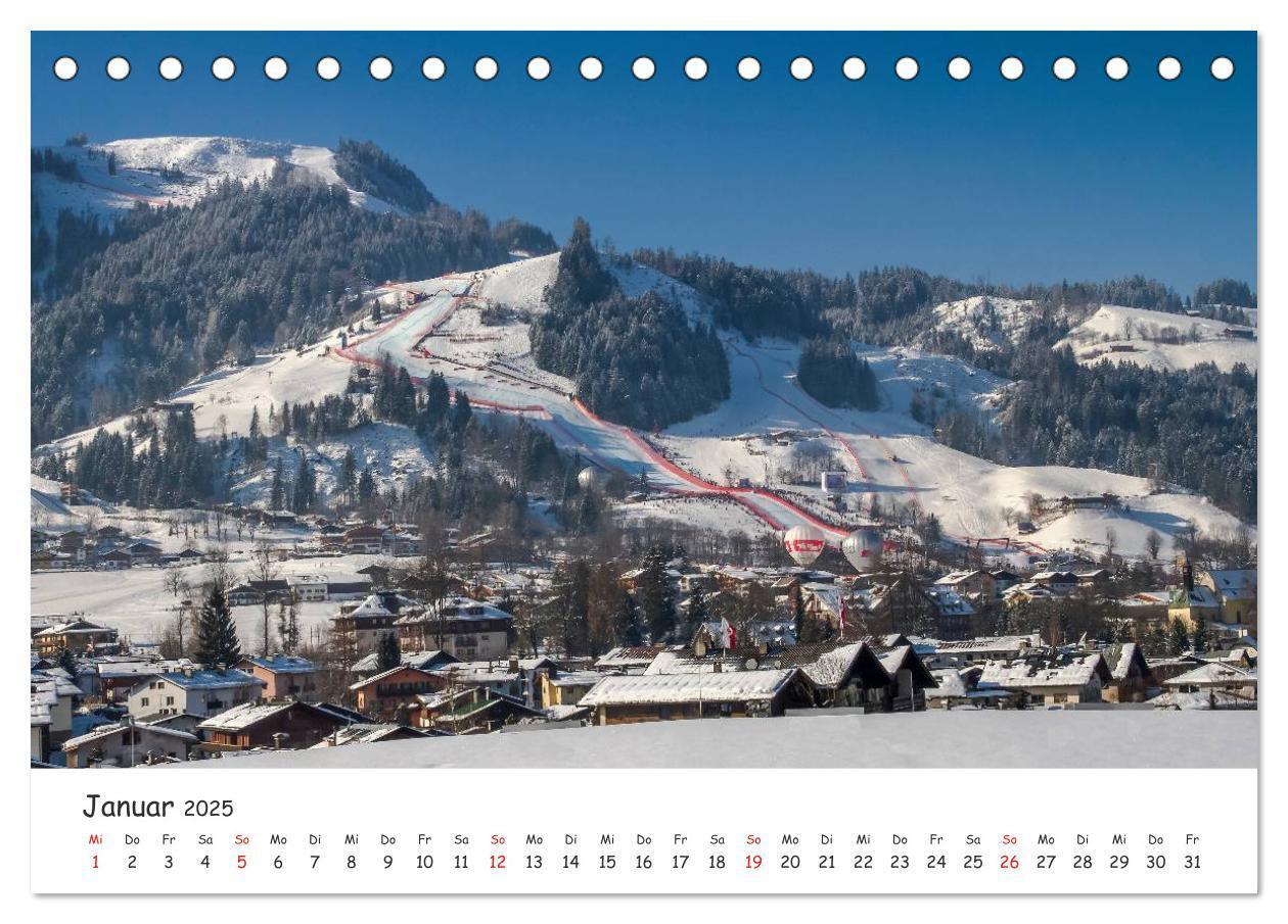 Bild: 9783435501922 | Kitzbühel. Die Stadt im Herz der Alpen (Tischkalender 2025 DIN A5...