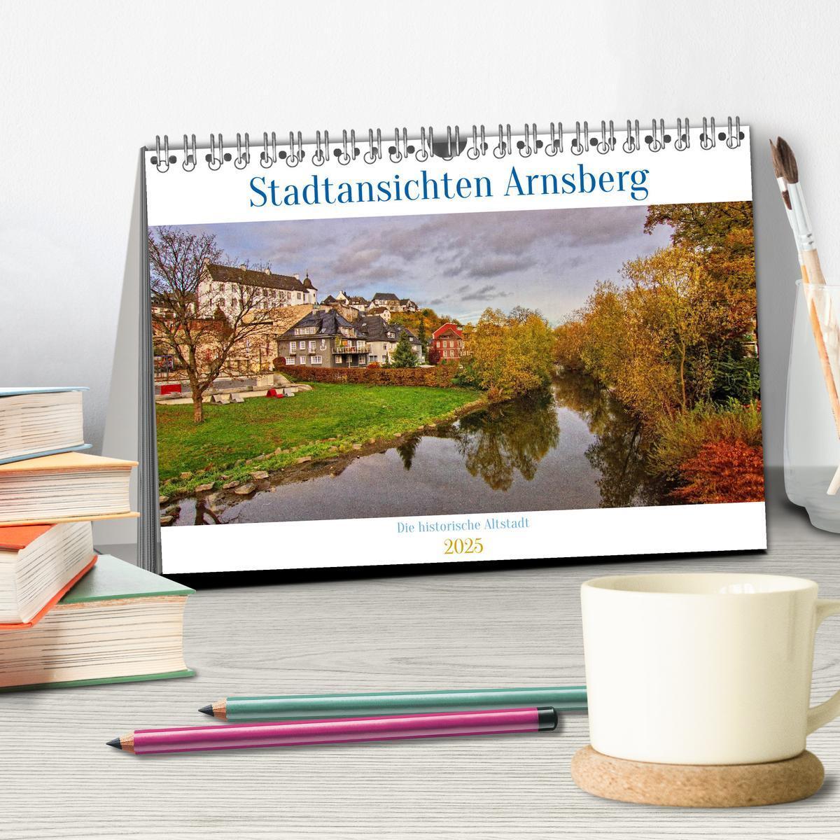 Bild: 9783383913884 | Stadtansichten Arnsberg (Tischkalender 2025 DIN A5 quer), CALVENDO...