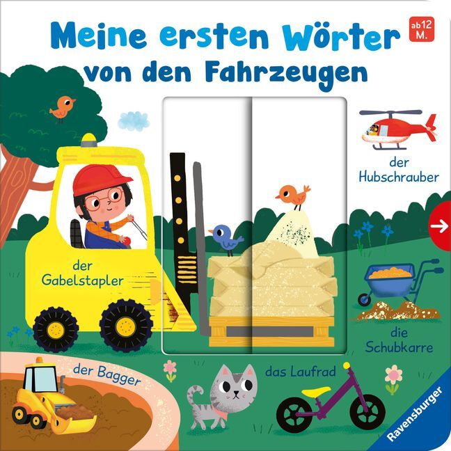 Cover: 9783473416998 | Meine ersten Wörter von den Fahrzeugen - Sprechen lernen mit großen...