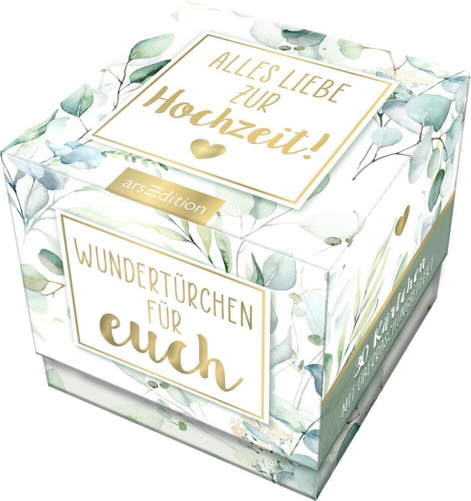 Cover: 4014489127581 | Alles Liebe zur Hochzeit! Wundertürchen für euch | Box | 30 S. | 2022