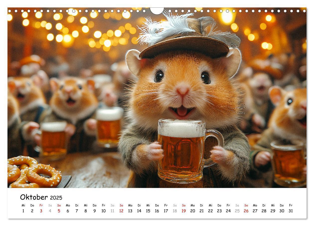 Bild: 9783457211632 | Hamster im Freizeitpark - Lustiger Kalender mit Jahrmarkt-Motiven...