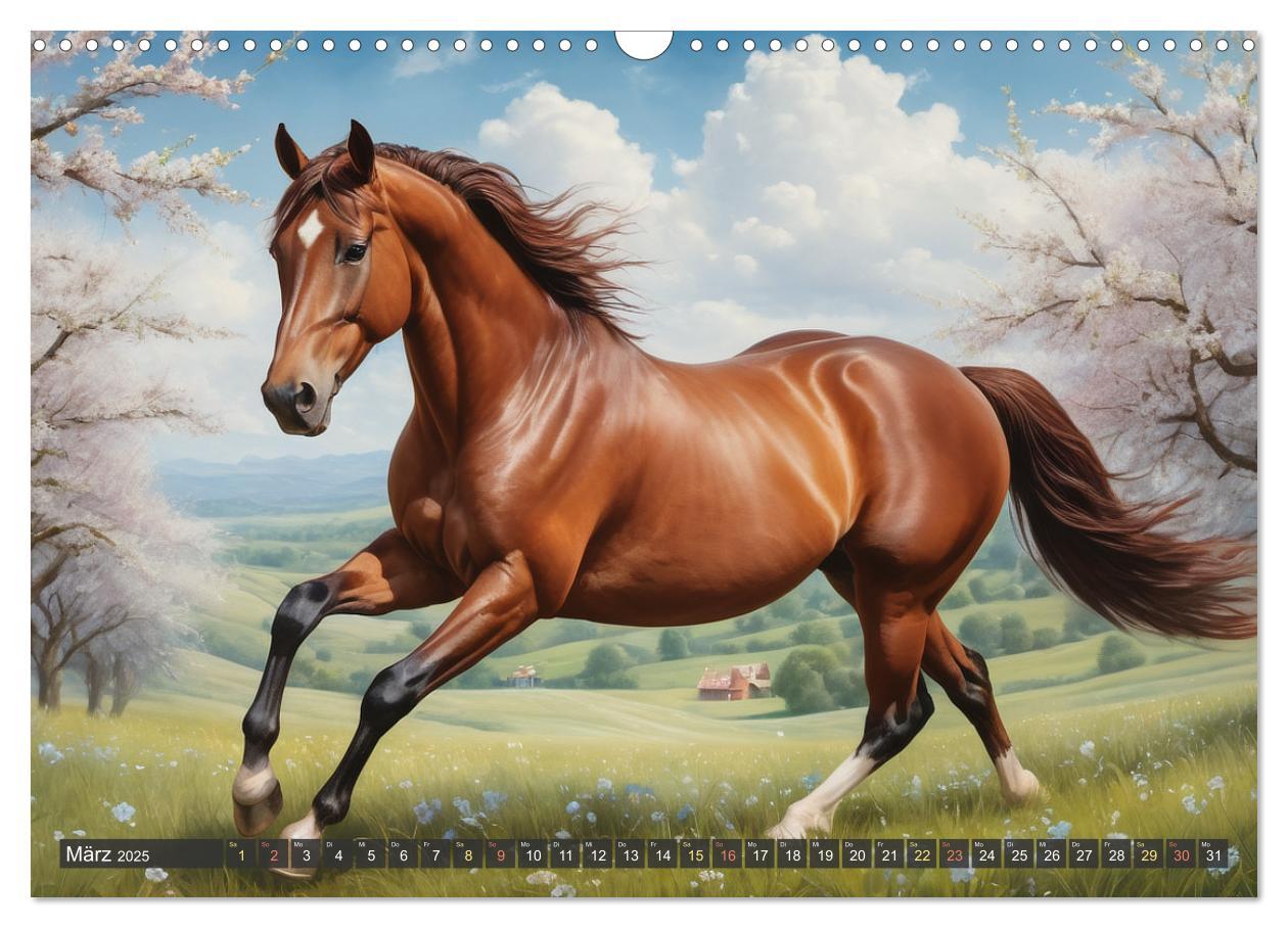 Bild: 9783457171004 | Schöne wilde Mustangs (Wandkalender 2025 DIN A3 quer), CALVENDO...