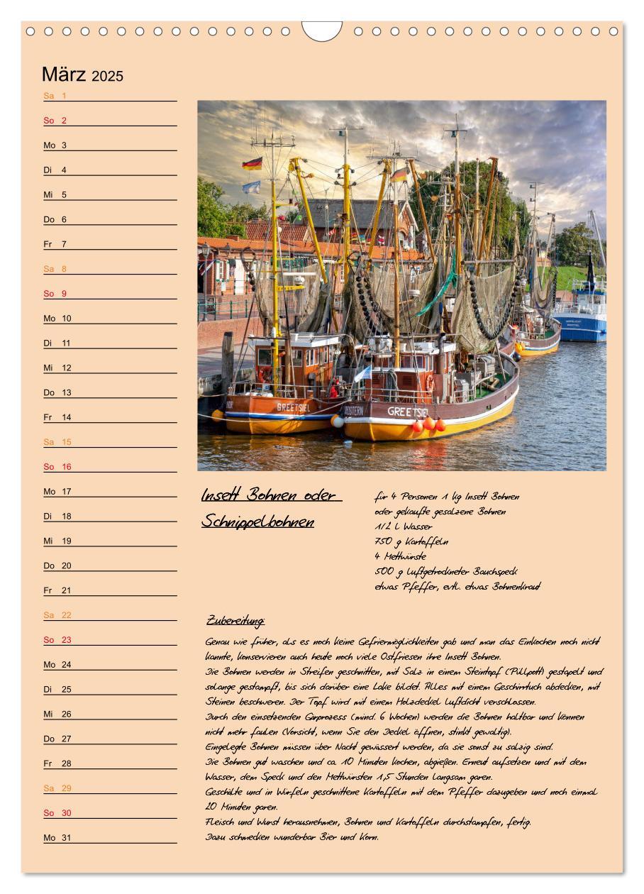 Bild: 9783435931774 | Ostfriesland - Appetit auf mehr (Wandkalender 2025 DIN A3 hoch),...