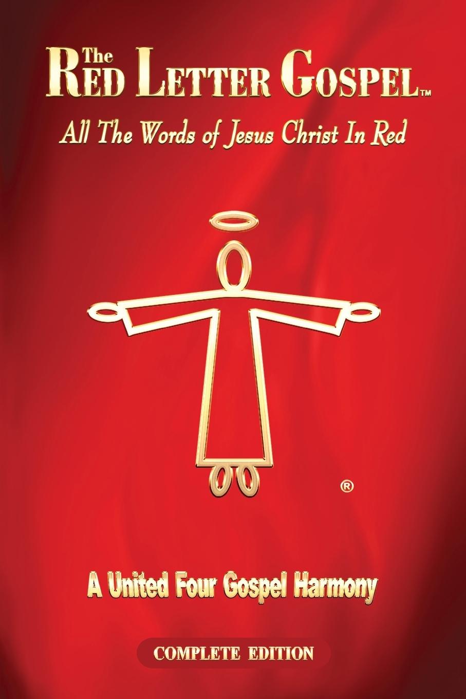 Cover: 9781988271477 | The Red Letter Gospel | All The Words of Jesus Christ in Red | John