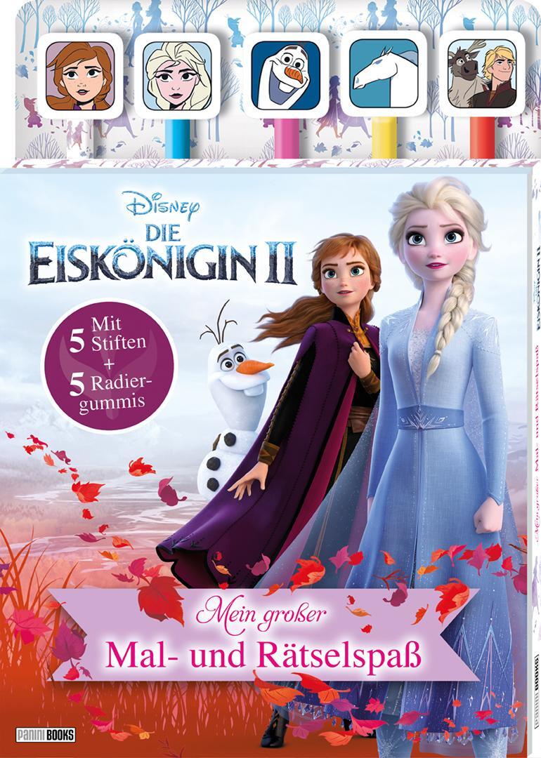 Cover: 9783833239816 | Disney Die Eiskönigin 2: Mein großer Mal- und Rätselspaß | Panini