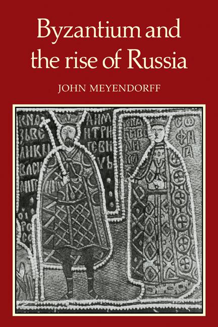 Cover: 9780521135337 | Byzantium and the Rise of Russia | John Meyendorff | Taschenbuch