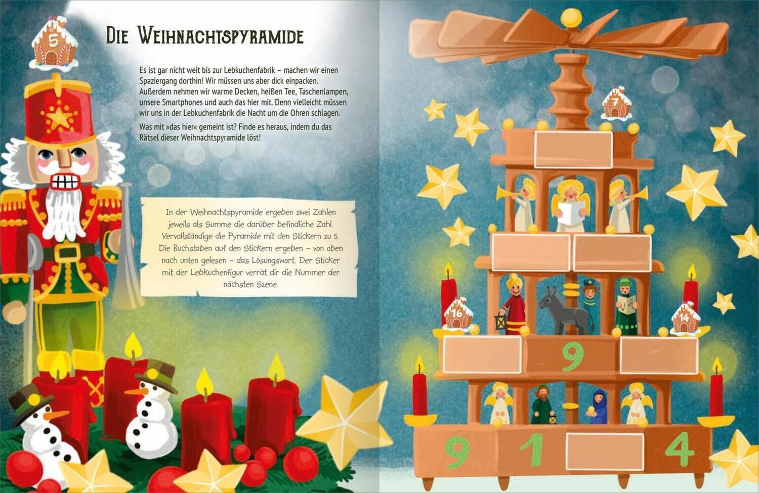 Bild: 9783845850757 | Escape-Stickerbuch - Der große Weihnachtsspuk | Philip Kiefer | Buch