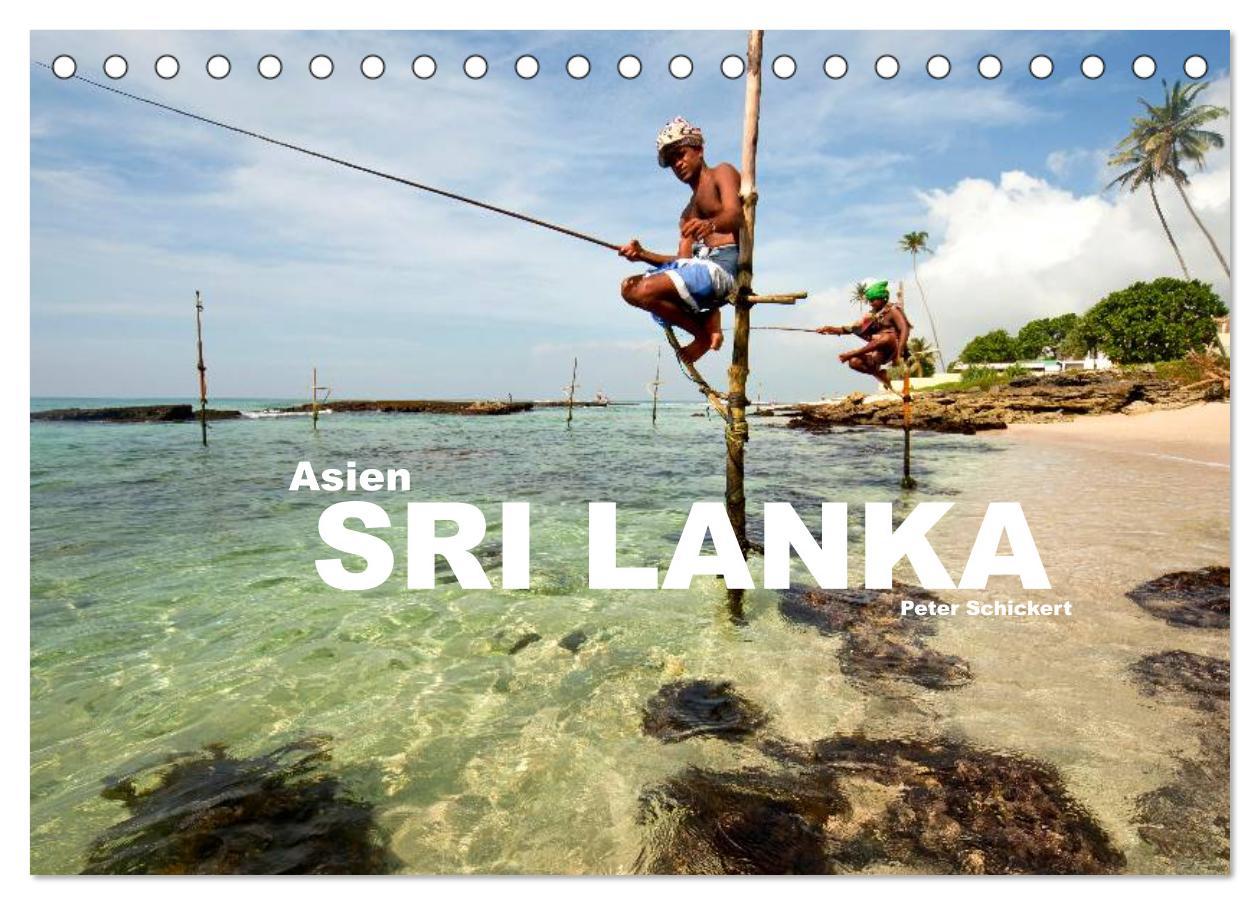 Cover: 9783435828043 | Asien - Sri Lanka (Tischkalender 2025 DIN A5 quer), CALVENDO...